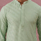 Rayon Embroidered Kurta for Men ( 65KO 5333 Pista ) [FF] [Q-18]