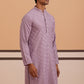 Rayon Embroidered Kurta for Men (65KO 5333 Purple ) [FF] [Q-18]
