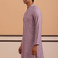 Rayon Embroidered Kurta for Men (65KO 5333 Purple ) [FF] [Q-18]