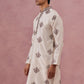 Silk Blend Black Kurta for Men ( 65KO 5337 Cream ) [FF] [A-1-4]