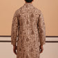 Men’s Ethnic Embroidered Kurta (65KO 5339 Brown ) [FF] [P-12]