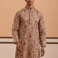 Men’s Ethnic Embroidered Kurta (65KO 5339 Brown ) [FF] [P-12]