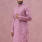 Men’s Ethnic Embroidered Kurta ( 65KO 5339 Lavender ) [FF] [P-12]