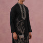 Men Ethnic Embroidered Kurta (65KO 5342 Black ) [FF] [B-1-2]