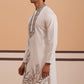 Men Ethnic Embroidered Kurta (65KO 5342 White ) [FF] [B-1-2]