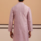 Traditional Silk-Blend Lavender Kurta for Men ( 65KO 5343 Lavender ) [FF] [B-1-2]