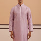 Traditional Silk-Blend Lavender Kurta for Men ( 65KO 5343 Lavender ) [FF] [B-1-2]