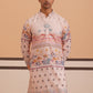 Men’s Cotton Blend Festive Printed Kurta ( 65KO 5353 Peach ) [FF] [A-1-4]