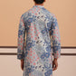Men’s Printed Cotton Blend Kurta (65KO 5354 Blue ) [FF] [D-1]