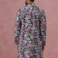Men’s Printed Cotton Blend Kurta (65KO 5354 Grey ) [FF] [D-1]