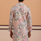 Men’s Printed Cotton Blend Kurta (65KO 5354 White ) [FF] [D-1]