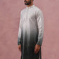 Ombre Silk Blend Kurta with Sequin Work (65KO 5357 Grey ) [FF] [Q-12-13]