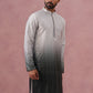 Ombre Silk Blend Kurta with Sequin Work (65KO 5357 Grey ) [FF] [Q-12-13]