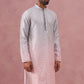 Ombre Silk Blend Kurta with Sequin Work ( 65KO 5357 Peach ) [FF] [Q-12-13]
