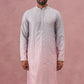 Ombre Silk Blend Kurta with Sequin Work ( 65KO 5357 Peach ) [FF] [Q-12-13]