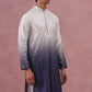 Ombre Silk Blend Kurta with Sequin Work (65KO 5357 Purple ) [FF] [Q-12-13]