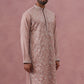Heavy Floral Thread Work Kurta ( 65KO 5359 Peach ) [FF] [B-1-2]