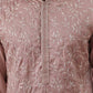 Heavy Floral Thread Work Kurta ( 65KO 5359 Peach ) [FF] [B-1-2]