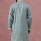 Men's Festive Cotton Blend Kurta (65KO 5360 Blue ) [FF] [A-1-4]