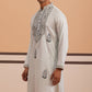 Traditional Embroidered Silk Blend Kurta (65KO 5361 Blue ) [FF] [P-5]