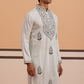 Traditional Embroidered Silk Blend Kurta (65KO 5361 Blue ) [FF] [P-5]