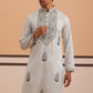 Traditional Embroidered Silk Blend Kurta (65KO 5361 Blue ) [FF] [P-5]