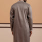 Festive Silk Blend Kurta with Sequins Work (65KO 5363 Grey ) [FF] [A-1-4]