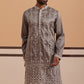 Festive Silk Blend Kurta with Sequins Work (65KO 5363 Grey ) [FF] [A-1-4]