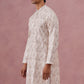Peach Geometric Print & Sequin Kurta ( 65KO 5379 Peach ) [FF] [A-1-4]