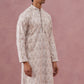 Peach Geometric Print & Sequin Kurta ( 65KO 5379 Peach ) [FF] [A-1-4]
