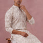 Peach Geometric Print & Sequin Kurta ( 65KO 5379 Peach ) [FF] [A-1-4]