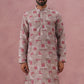Abstract Printed Cotton Blend Kurta (65KO 5384 Brown ) [FF] [A-1-4]