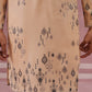 Men's Foil Printed Festive Kurta (65KO 5388 Beige ) [FF] [A-1-4]