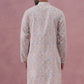 Traditional Cotton Blend Embroidered Kurta (65KO 5389 Multi ) [FF] [A-1-4]