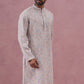 Traditional Cotton Blend Embroidered Kurta (65KO 5389 Multi ) [FF] [A-1-4]
