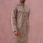 Men’s Thread Work & Printed Kurta (65KO 5390 Beige ) [FF] [A-1-4]