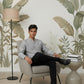 Men’s Grey Striped Short Kurta ( ANMSK 5394Grey )