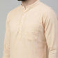Solid Cotton Blend Short Kurta (65KO 5395 Peach ) [FF] [P-7]