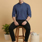 Blue Casual Solid Short Kurta (65KO 5397 Blue ) [FF] [P-7]