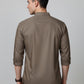 Brown Casual Solid Short Kurta (65KO 5397 Brown ) [FF] [P-7]