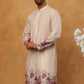 Men’s Cotton Blend Printed Kurta (65KO 5404 Peach ) [FF] [B-1-2]