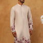 Men’s Cotton Blend Printed Kurta (65KO 5404 Peach ) [FF] [B-1-2]