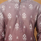 Printed Cotton Blend Kurta (65KO 5405 Brown ) [FF] [P-8-7]