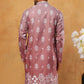 Printed Cotton Blend Kurta (65KO 5405 Pink ) [FF] [P-8-7]