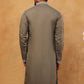 Men Ethnic Embroidered Kurta (65KO 5413 Grey ) [FF] [Q-11-14]