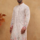 Cotton Blend Printed Straight Kurta (65KO 5419 Peach ) [FF] [O-14]