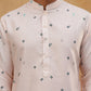 Cotton Blend Printed Straight Kurta (65KO 5419 Peach ) [FF] [O-14]