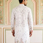 Cotton Blend Printed Straight Kurta