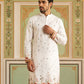 Cotton Blend Printed Straight Kurta