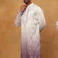 Festive Wear Silk Blend Embroidered Kurta (65KO 5420 White ) [FF] [B-1]